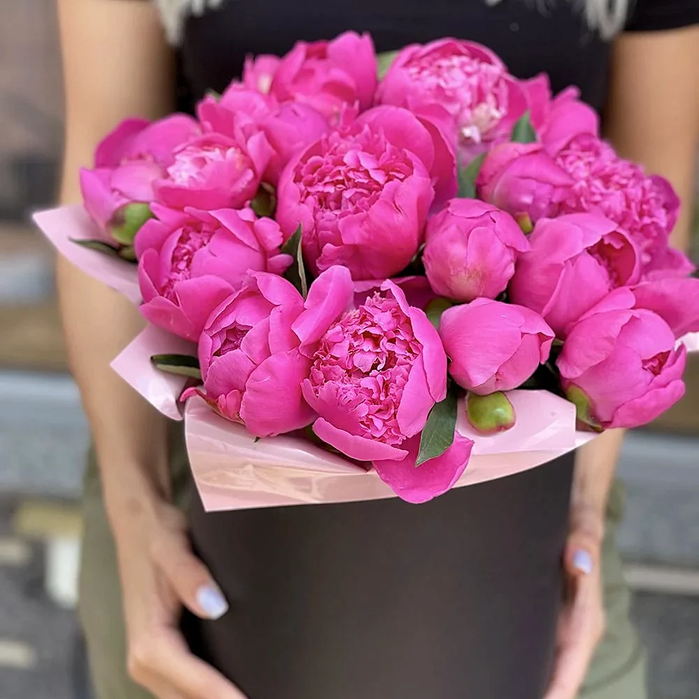 Цветы в коробке