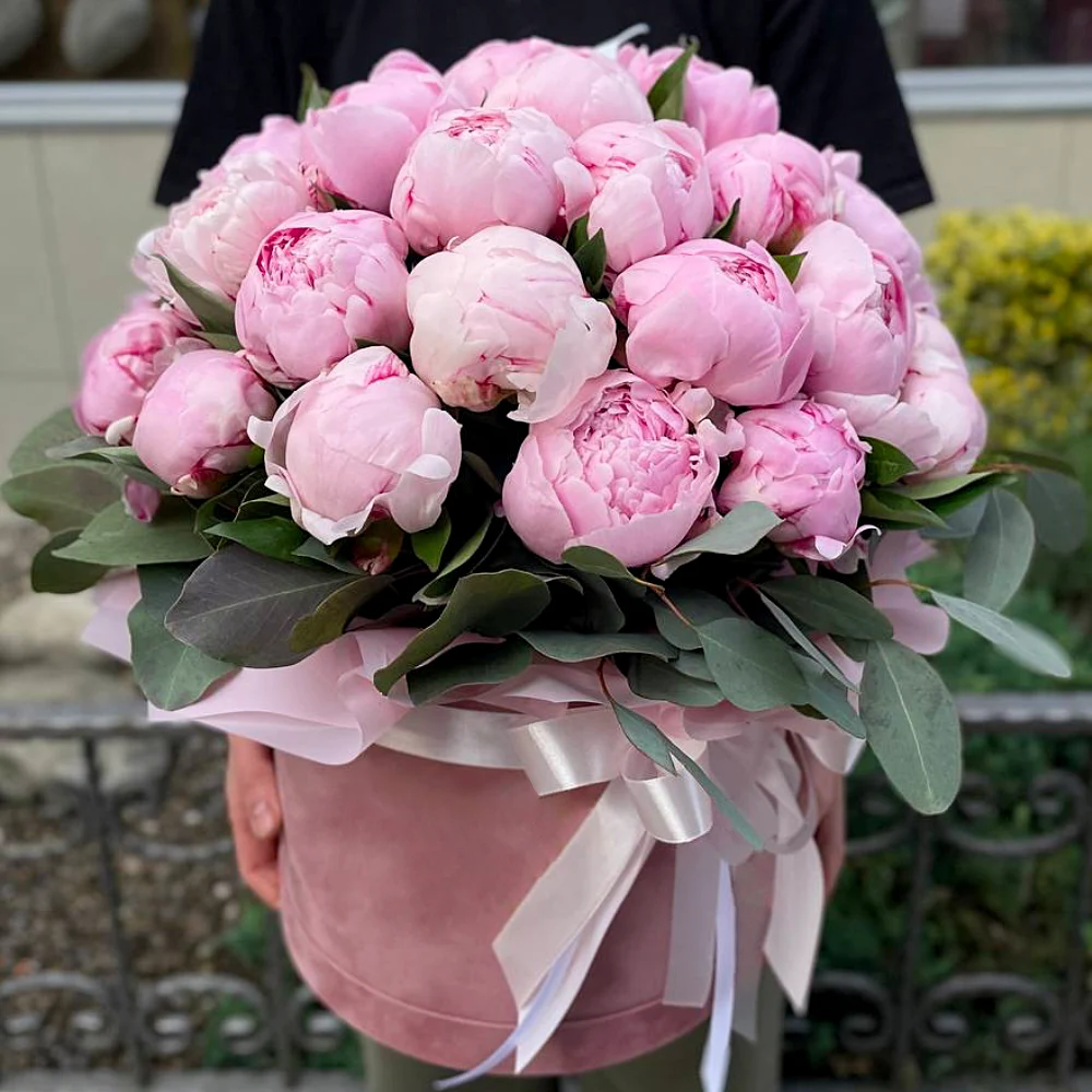 Цветы в коробке 