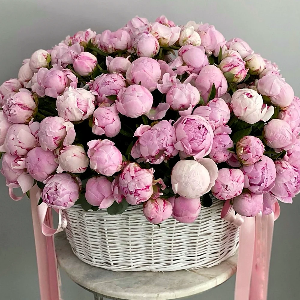 Корзина с цветами 